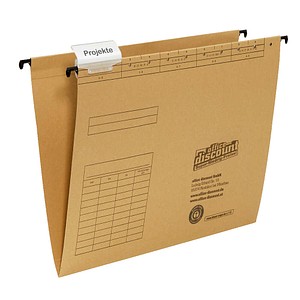 4250073803275 - Hängemappen naturbraun 25 St