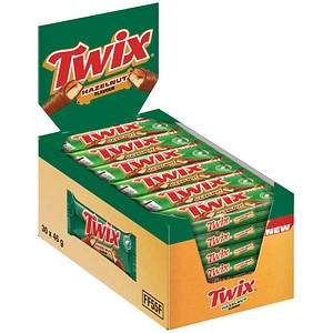TWIX HAZELNUT Schokoriegel 30 St./1,38 kg, 30 St.