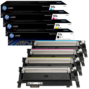 4260473781608 - 117A (W2070A W2071A W2073A W2072A) schwarz cyan magenta gelb Tonerkartuschen 4er-Set 4260473781608 - 117A (W2070A W2071A W2073A W2072A) schwarz cyan magenta gelb Tonerkartuschen 4er-Set