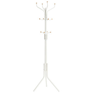 0194343158457 - Kleiderständer RCR19W weiß Metall 12 Haken 440 x 1820 cm 0194343158457 SONGMICS 0194343158457 - Kleiderständer RCR19W weiß Metall 12 Haken 440 x 1820 cm 0194343158457 SONGMICS