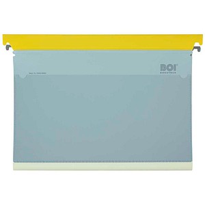 4052301520080 - Patienten-Dokumentations-Hängemappe Kunststoff gelb DIN A4 1x Schlauchmechanik 1 St