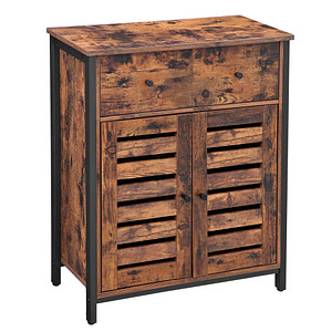 6955880399376 - Vasagle Beistellschrank Sideboard mit Regalebene und Schublade Küchenschrank mit Lamellentüren Wohnzimmer Schlafzimmer Arbeitszimmer Büro 6955880399376 - Vasagle Beistellschrank Sideboard mit Regalebene und Schublade Küchenschrank mit Lamellentüren Wohnzimmer Schlafzimmer Arbeitszimmer Büro