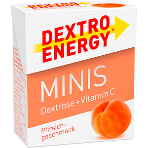 0000040468921 - Dextro Energen minis Pfirsich 1 St Täfelchen