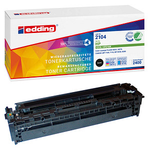 4004764982707 - EDD-2104 Toner einzeln ersetzt Canon HP 131X (CF210X) Schwarz 2400 Seiten Kompatibel Toner