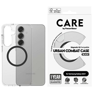 5715685016912 - URBAN COMBAT Handy-Cover für SAMSUNG Galaxy S25+ transparent 5715685016912 CARE by PanzerGlass 5715685016912 - URBAN COMBAT Handy-Cover für SAMSUNG Galaxy S25+ transparent 5715685016912 CARE by PanzerGlass