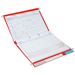 4052301035140 - Ringbücher 2-Ringe rot DIN A4 10 St