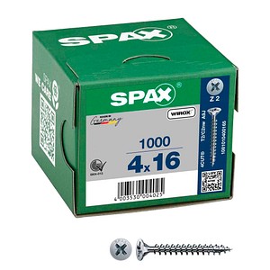 4003530004025 - Universalschrauben Z2 Senkkopf WIROX 1081010400165 4 mm x 16 mm 4003530004025 1000 Stück 4003530004025 - Universalschrauben Z2 Senkkopf WIROX 1081010400165 4 mm x 16 mm 4003530004025 1000 Stück