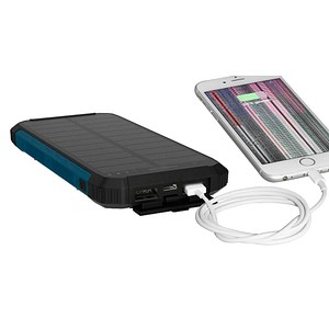 4013674197255 - Solar Powerbank 10000mAh Outdoor Ladegerät mit Taschenlampe - Ansmann