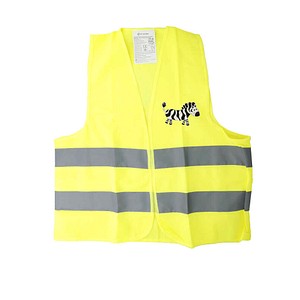 FIRST AID ONLY® unisex Warnweste ZEBRA neongelb Einheitsgröße