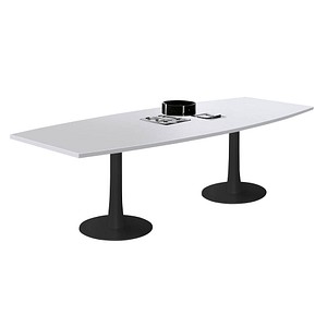 8058265534176 - Konferenztisch Idea+ IDTR280 GR R 74cm (H) 280x80-110cm (BxT) Tonnenform lichtgrau dunkelgrau 8058265534176 Quadrifoglio 8058265534176 - Konferenztisch Idea+ IDTR280 GR R 74cm (H) 280x80-110cm (BxT) Tonnenform lichtgrau dunkelgrau 8058265534176 Quadrifoglio