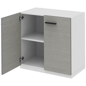 4059484223890 - röhr Aktenschrank quantum 180 D24 9020-39-R1 weiß hellgrau 1 Fachboden 800 x 419 x 765 cm