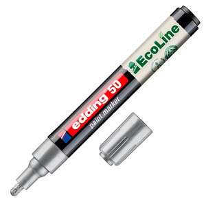 4057305072184 - Lackmarker 50 EcoLine 4-50-054 silber 2-3mm Rundspitze 4057305072184 Edding