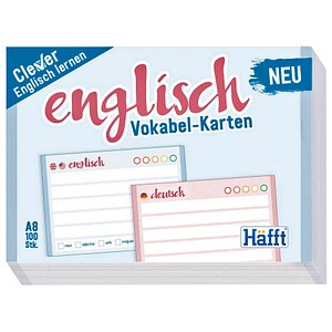9783866795174 - Vokabel-Karten 3822-5 Vokabel-Karten Englisch liniert liniert A8 quer 9783866795174 100 Stück 9783866795174 - Vokabel-Karten 3822-5 Vokabel-Karten Englisch liniert liniert A8 quer 9783866795174 100 Stück
