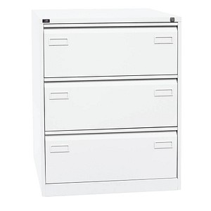 5020073700787 - BISLEY LIGHT Hängeregistraturschrank verkehrsweiß 3 Schubladen 800 x 622 x 1016 cm 5020073700787 - BISLEY LIGHT Hängeregistraturschrank verkehrsweiß 3 Schubladen 800 x 622 x 1016 cm