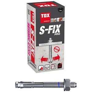 4049563025866 - Tox-dübel - tox Bolzenanker S-Fix Pro M10x105 25 mm 4049563025866 - Tox-dübel - tox Bolzenanker S-Fix Pro M10x105 25 mm