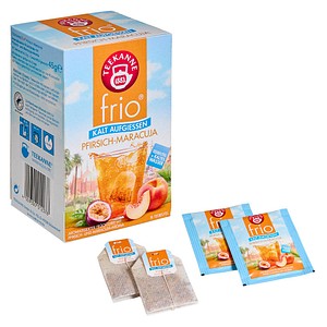 4009300012078 - Tee FRIO Pfirsich-Maracuja 18 Beutel a 25g 4009300012078 TEEKANNE 18 Gramm