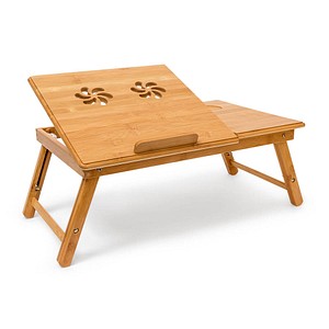 4052025191474 - Relaxdays Betttablett Bambus höhenverstellbar HBT 305 x 725 x 35 cm Laptop Tisch für Notebook mit Leseklappe als Laptopständer klappbar mit Ablage 4052025191474 - Relaxdays Betttablett Bambus höhenverstellbar HBT 305 x 725 x 35 cm Laptop Tisch für Notebook mit Leseklappe als Laptopständer klappbar mit Ablage
