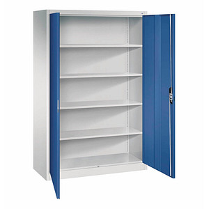 4064615116682 - Stahlschrank C 2000 Acurado 9480-000 S10590 enzianblau lichtgrau 1200 x 500 x 1950 cm aufgebaut 4064615116682 C+P-Möbel