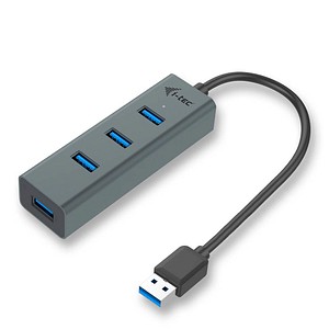 8595611702259 - Itec - i-tec usb-a hub 4 port usb 30 Metall passiv (U3HUBMETAL403) 8595611702259 - Itec - i-tec usb-a hub 4 port usb 30 Metall passiv (U3HUBMETAL403)