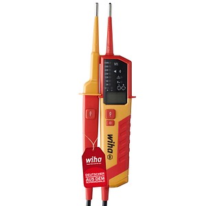 Wiha Zweipoliger Spannungs- und Durchgangsprüfer 45217, 0,5 - 1.000 V AC, CAT IV