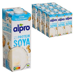 5411188115489 - Sojadrink Original 8003687 18% Fett laktosefrei vegan 12x 1 Liter im Tetrapack 5411188115489 12 Stück