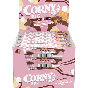 4011800579401 - BIG Chocolate Biscuit & Marshmallow flavour Müsliriegel 24 Riegel 4011800579401 - BIG Chocolate Biscuit & Marshmallow flavour Müsliriegel 24 Riegel