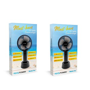 4040895008923 - RealPower Mobile bundle 2 x Mobile Fan