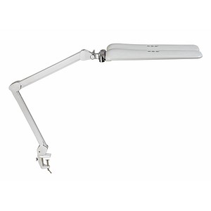 4002390078382 - LED-Klemmleuchte MAULcraft duo 2 Köpfe Leistung 22 W dimmbar um 360° drehbar 2860 lm Klemmweite 63 mm weiß 4002390078382 - LED-Klemmleuchte MAULcraft duo 2 Köpfe Leistung 22 W dimmbar um 360° drehbar 2860 lm Klemmweite 63 mm weiß
