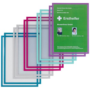 4016946719360 - Magnetrahmen ECO farbsortiert A4 4016946719360 10 Stück