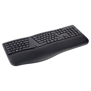 Kensington Pro Fit® ergonomische Tastatur kabellos schwarz