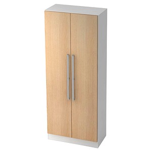 4032062232354 - Aktenschrank 7100 NU V7100 W E NU weiß eiche 4 Fachböden 800 x 420 x 2004 cm