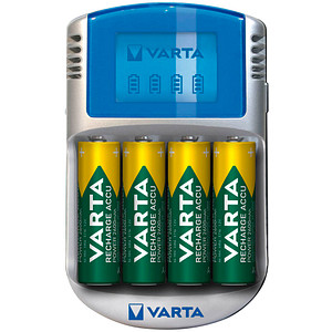 4008496641321 - Ladegeräte -Universal- LCD Charger 12V USB inkl 4 Akkus 2600 mAh Mignon AA 57070201451
