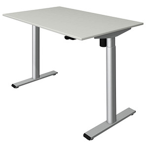 4044917450080 - Move 1 base elektrisch höhenverstellbarer Schreibtisch weiß rechteckig T-Fuß-Gestell silber 1200 x 800 cm 4044917450080 Kerkm 4044917450080 - Move 1 base elektrisch höhenverstellbarer Schreibtisch weiß rechteckig T-Fuß-Gestell silber 1200 x 800 cm 4044917450080 Kerkm