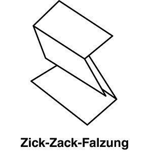 4250073820647 - Papierhandtücher V-5000-OD Zick-Zack-Falzung 1-lagig 5000 Tücher