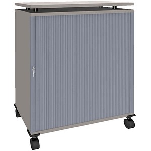 4260267326930 - Oldenburg Bürowagen grau 2 Ebenen 934 x 463 x 1038 cm