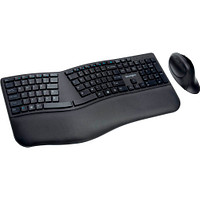 Kensington Pro Fit Tastatur-Maus-Set ergonomisch kabellos schwarz