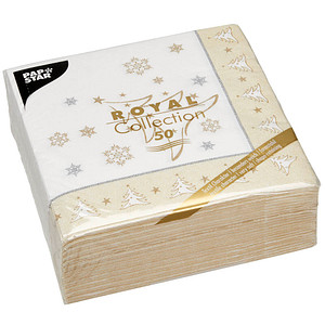 4002911812563 - 50 PAPSTAR Servietten X-Mas Elegance 4002911812563 PAPSTAR 50 Stück