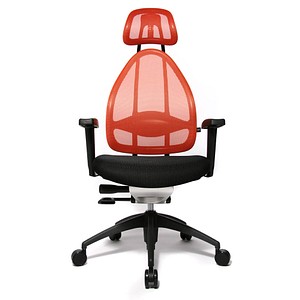 4014296734415 - Bürostuhl Open Art® 2010 OPA0T B940 orange schwarz schwarz Stoff 4014296734415 - Bürostuhl Open Art® 2010 OPA0T B940 orange schwarz schwarz Stoff
