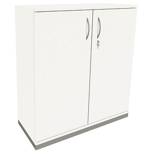 4260429763498 - fm Aktenschrank Sidney 4260429763498 weiß 2 Fachböden 1000 x 442 x 1133 cm