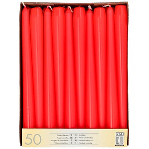 4002911179604 - Kerzen 17960 rot 250x22mm (HxØ) ca 7 Stunden Brenndauer 4002911179604 50 Stück 4002911179604 - Kerzen 17960 rot 250x22mm (HxØ) ca 7 Stunden Brenndauer 4002911179604 50 Stück