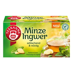 4009300016939 - Minze Ingwer Tee 18 Portionen 4009300016939 TEEKANNE 32 Gramm 4009300016939 - Minze Ingwer Tee 18 Portionen 4009300016939 TEEKANNE 32 Gramm