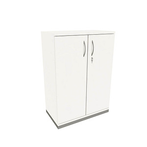 4260429763528 - fm Aktenschrank Sidney 4260429763528 weiß 2 Fachböden 800 x 442 x 1133 cm