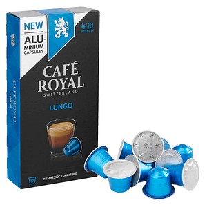 7617014161530 - CAFÉ ROYAL Lungo Kaffeekapseln Arabicabohnen 10 Portionen