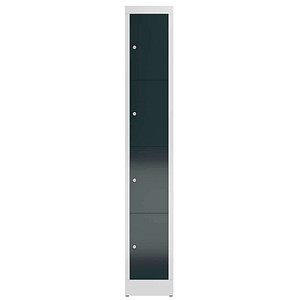 4061815856981 - Schließfachschrank ClassiX anthrazit lichtgrau X-520418 4 Schließfächer 310 x 500 x 1800 cm 4061815856981 LÜLLMANN 4061815856981 - Schließfachschrank ClassiX anthrazit lichtgrau X-520418 4 Schließfächer 310 x 500 x 1800 cm 4061815856981 LÜLLMANN