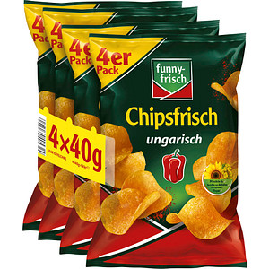 4003586100252 - Chipsfrisch ungarisch Chips 4 x 400 g