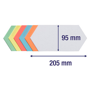 4016946181419 - Moderationskarten Rhombus farbig sortiert 205x95cm 4016946181419 250 Stück 4016946181419 - Moderationskarten Rhombus farbig sortiert 205x95cm 4016946181419 250 Stück
