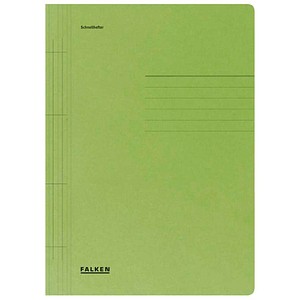 4014481500412 - Schnellhefter Schnellhefter 80000375 A4 grün Recyclingkarton 250g Vorderdeckel opak 4014481500412 Falken