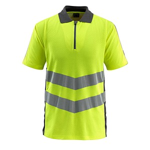 MASCOT® unisex Warnschutz Shirt Murton gelb, dunkelanthrazit Größe M
