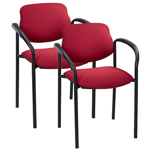 5901747045826 - Besucherstühle rot STYL 4L-ARM-BL C29 GB 2ER 5901747045826 STYL 4L-ARM-BL C29 GB 2ER 2 Stück