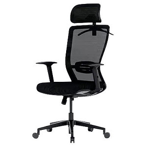 0810072831606 - Bürostuhl mit Kleiderbügel BS3 Farbe Schwarz 0810072831606 - Bürostuhl mit Kleiderbügel BS3 Farbe Schwarz
